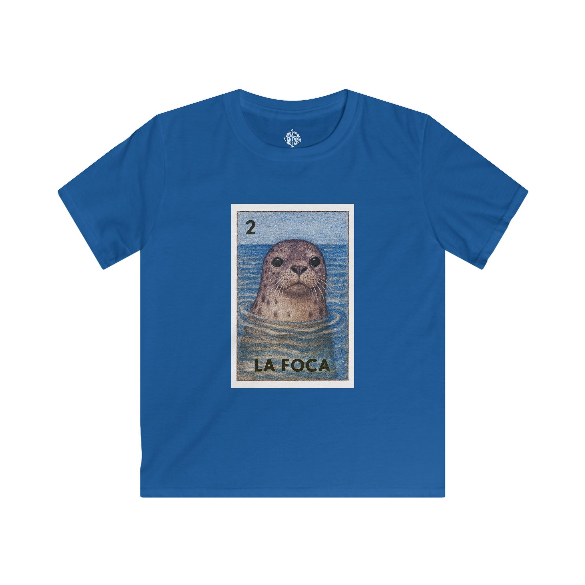 Seal Lotería kids soft style t-shirt image 10