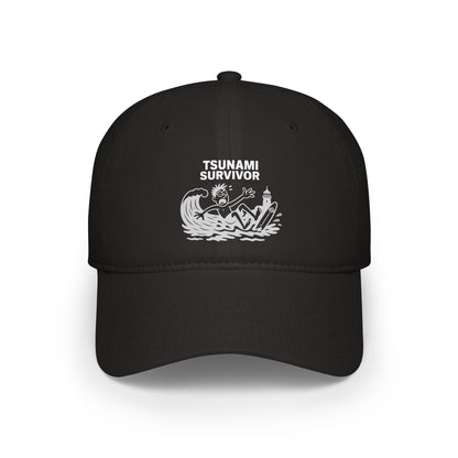 Tsunami Survivor - 100% Cotton Baseball Cap