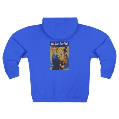 Rosie the Surfer Zip Hoodie
