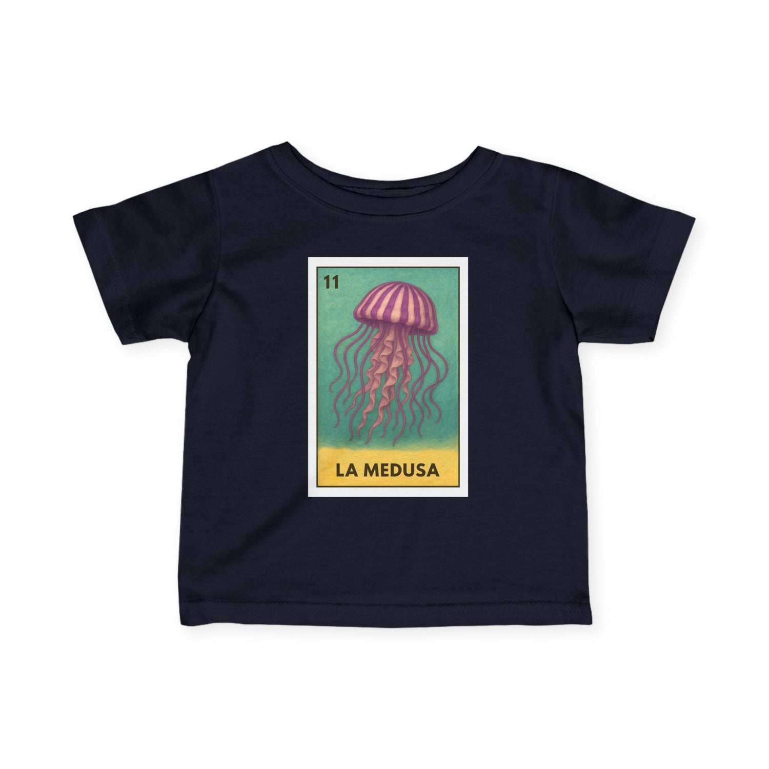 Sea Jelly Lotería infant cotton t-shirt image 14