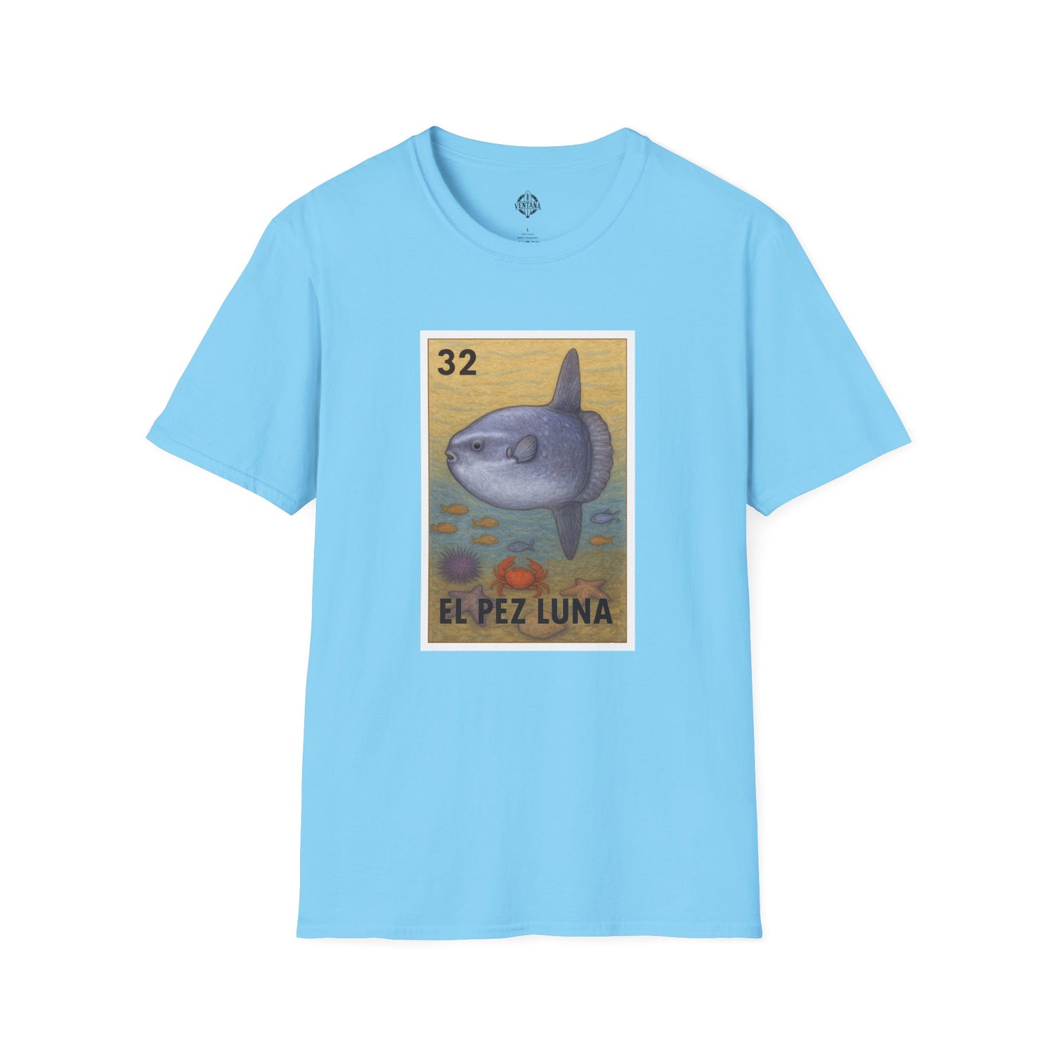Sunfish Lotería cotton t-shirt image 9