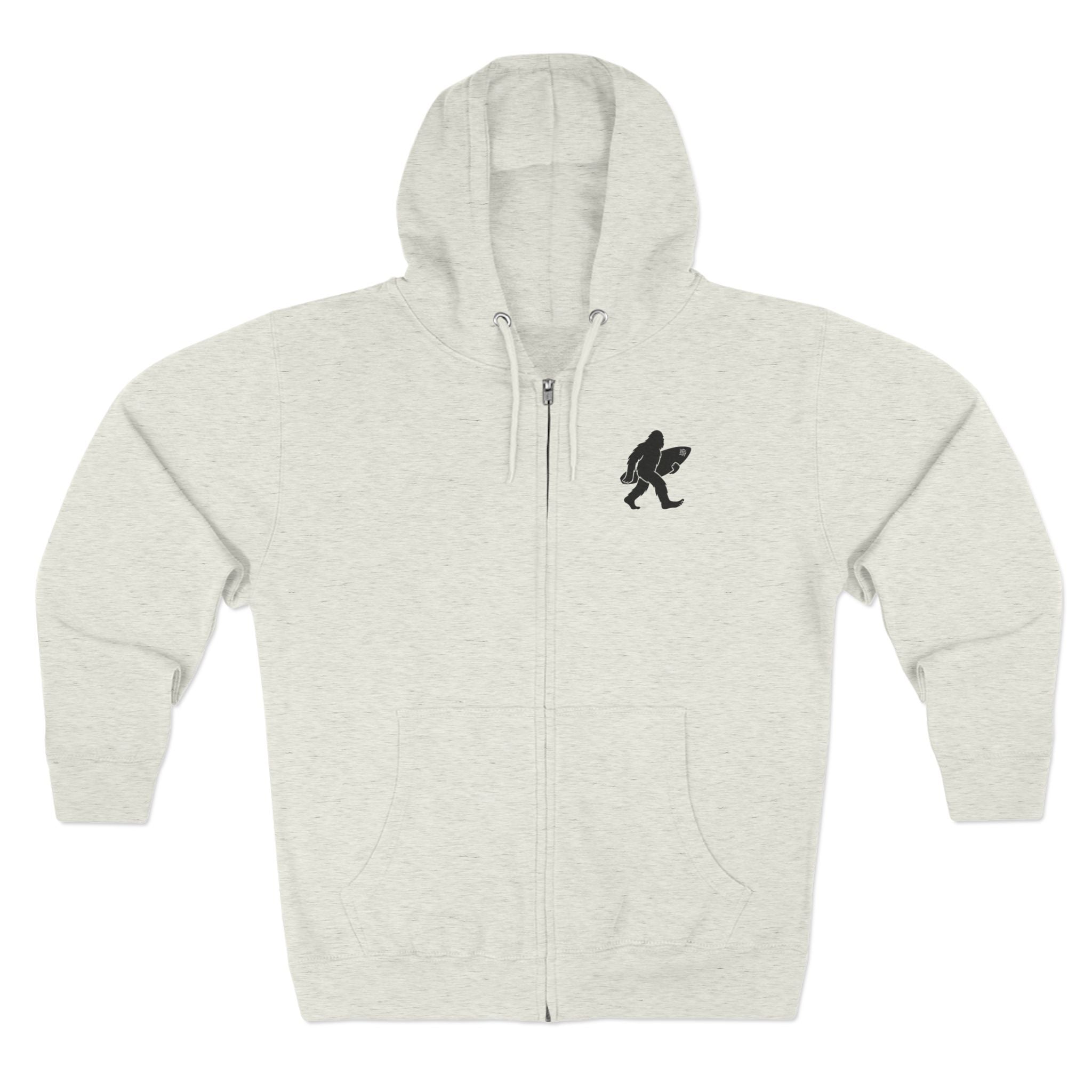 Ventana Surfsquatch Unisex - Zip Cotton Blend Fleece Hoodie