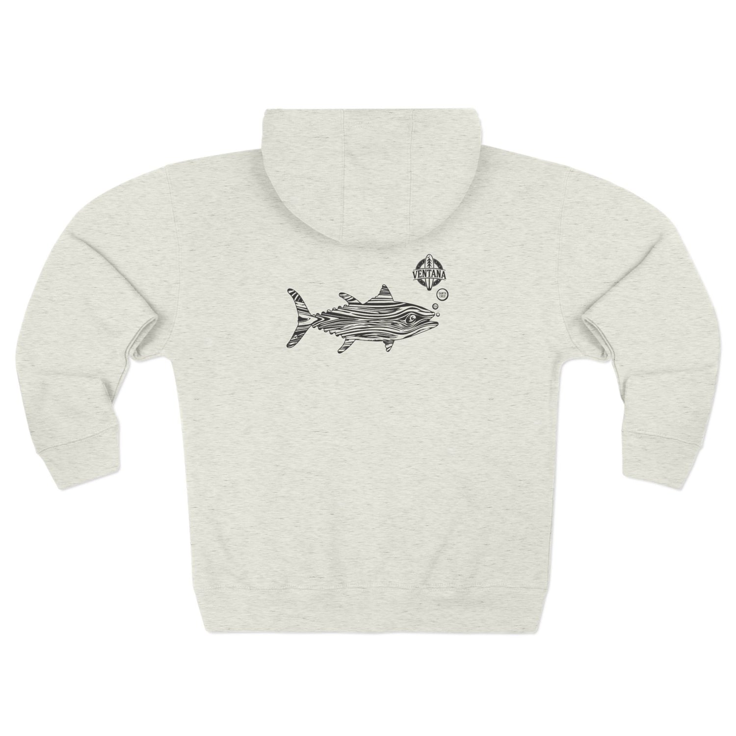 Ventana Wooden Tuna Zip Hoodie