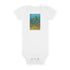Turtle Lotería baby cotton onesie image 3