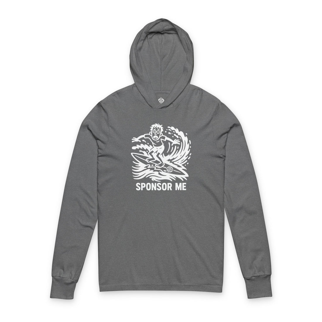 Sponsor Me Unisex - Cotton Hooded Long Sleeve Hooded T-Shirt