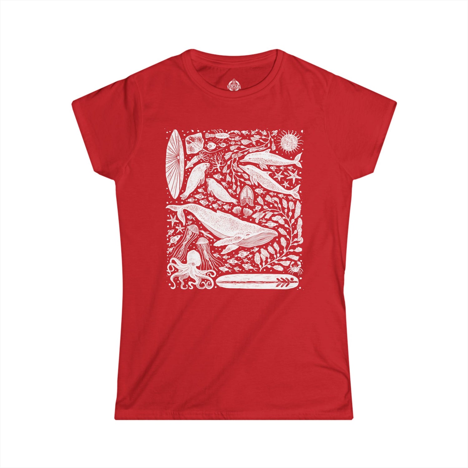 Ventana Marine Life by Lili Arnold women&