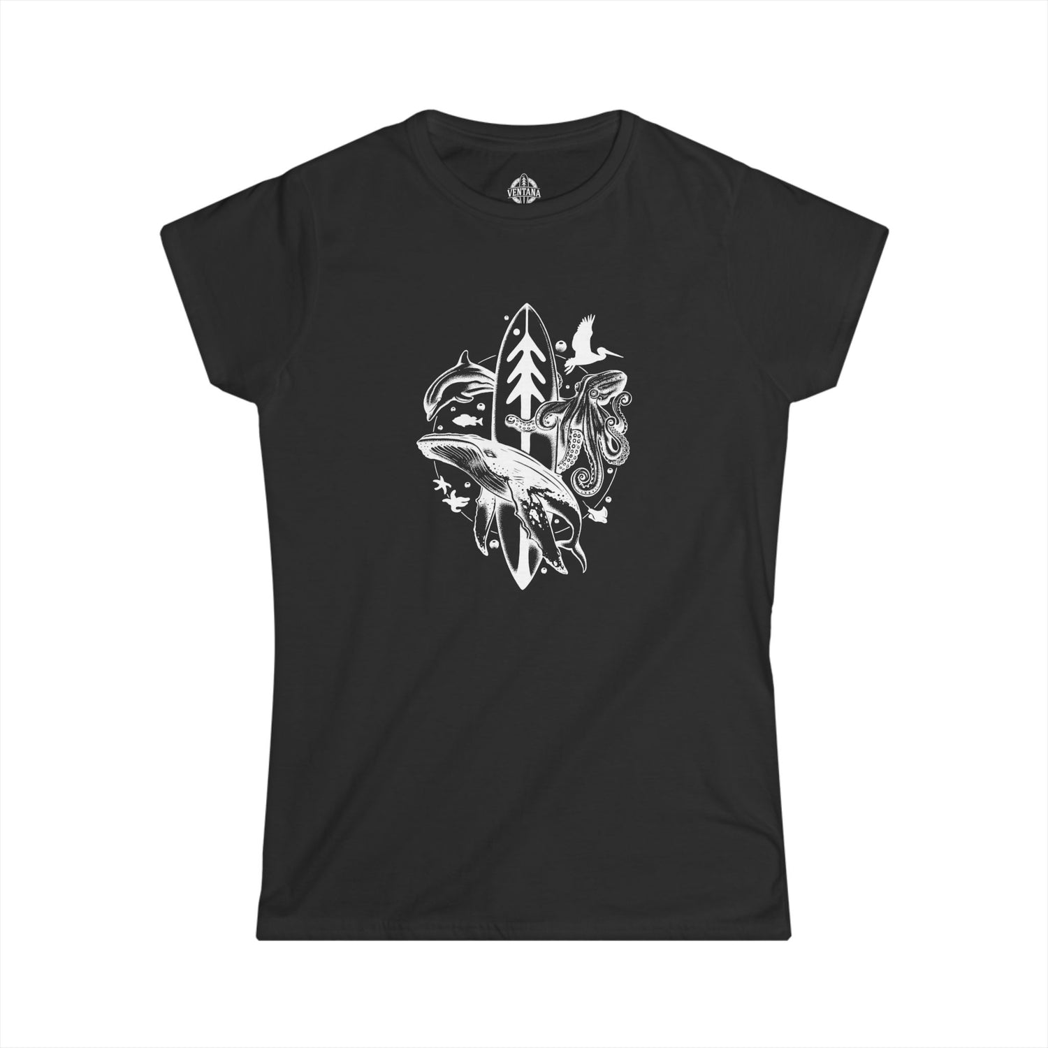 Ventana Monterey Bay by Thiago Bianchini cotton t-shirt image 5