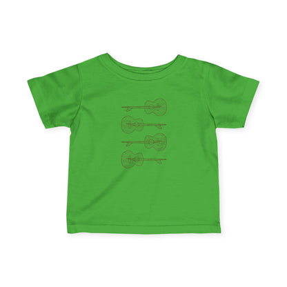 Ventana Santa Cruz Guitar Collab infant cotton t-shirt image 8