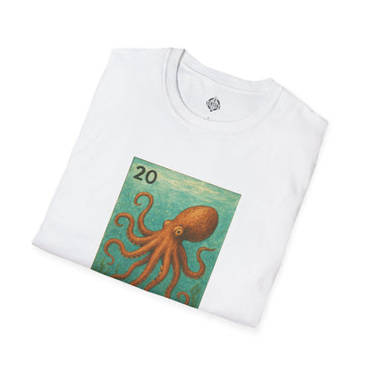 Octopus Lotería cotton t-shirt image 20