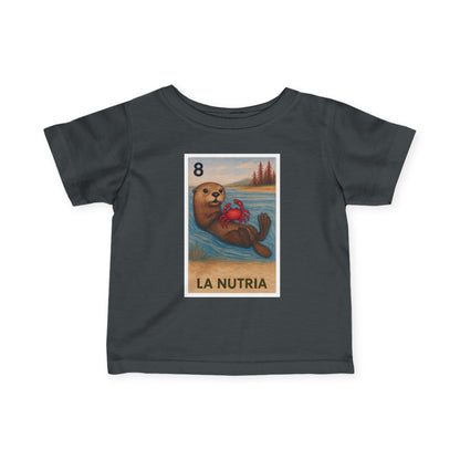 Sea Otter Lotería infant cotton t-shirt image 11