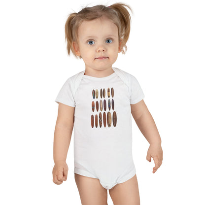 Ventana Wooden Surfboards baby cotton onesie image 7