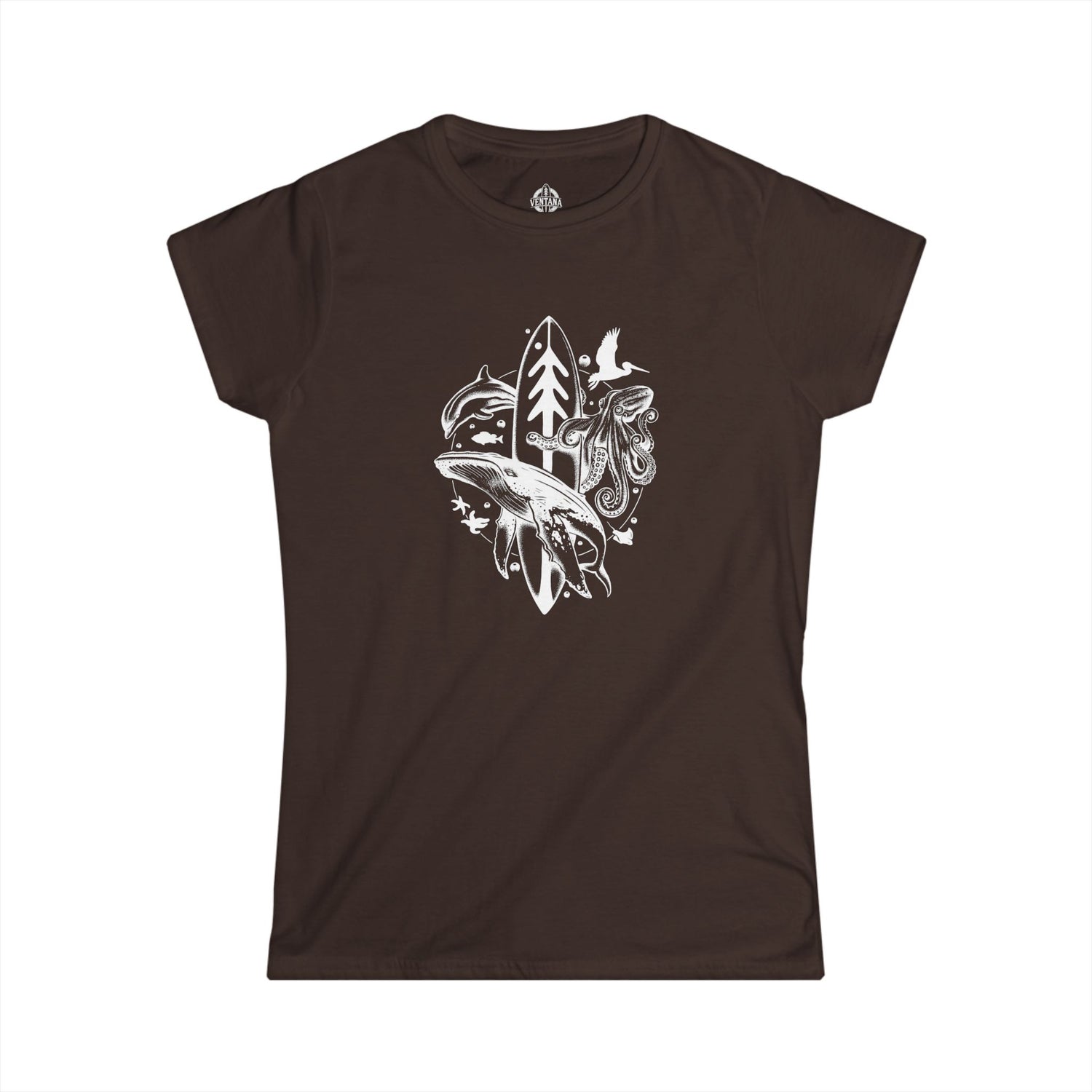 Ventana Monterey Bay by Thiago Bianchini cotton t-shirt image 6
