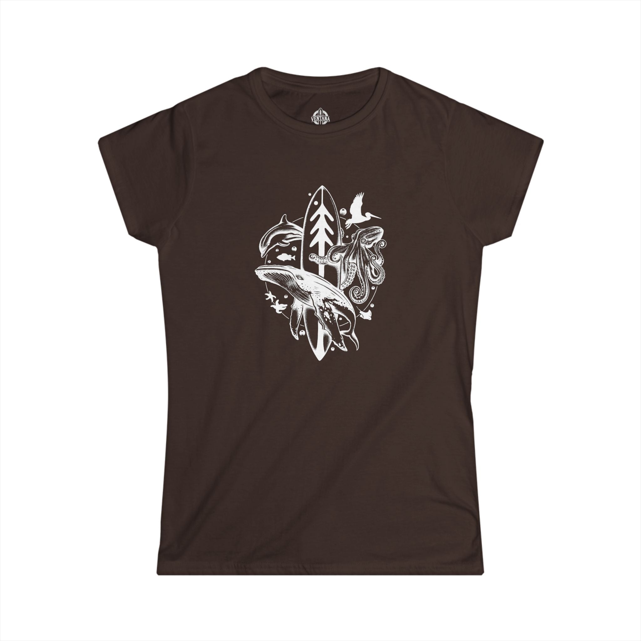 Ventana Monterey Bay by Thiago Bianchini cotton t-shirt image 6