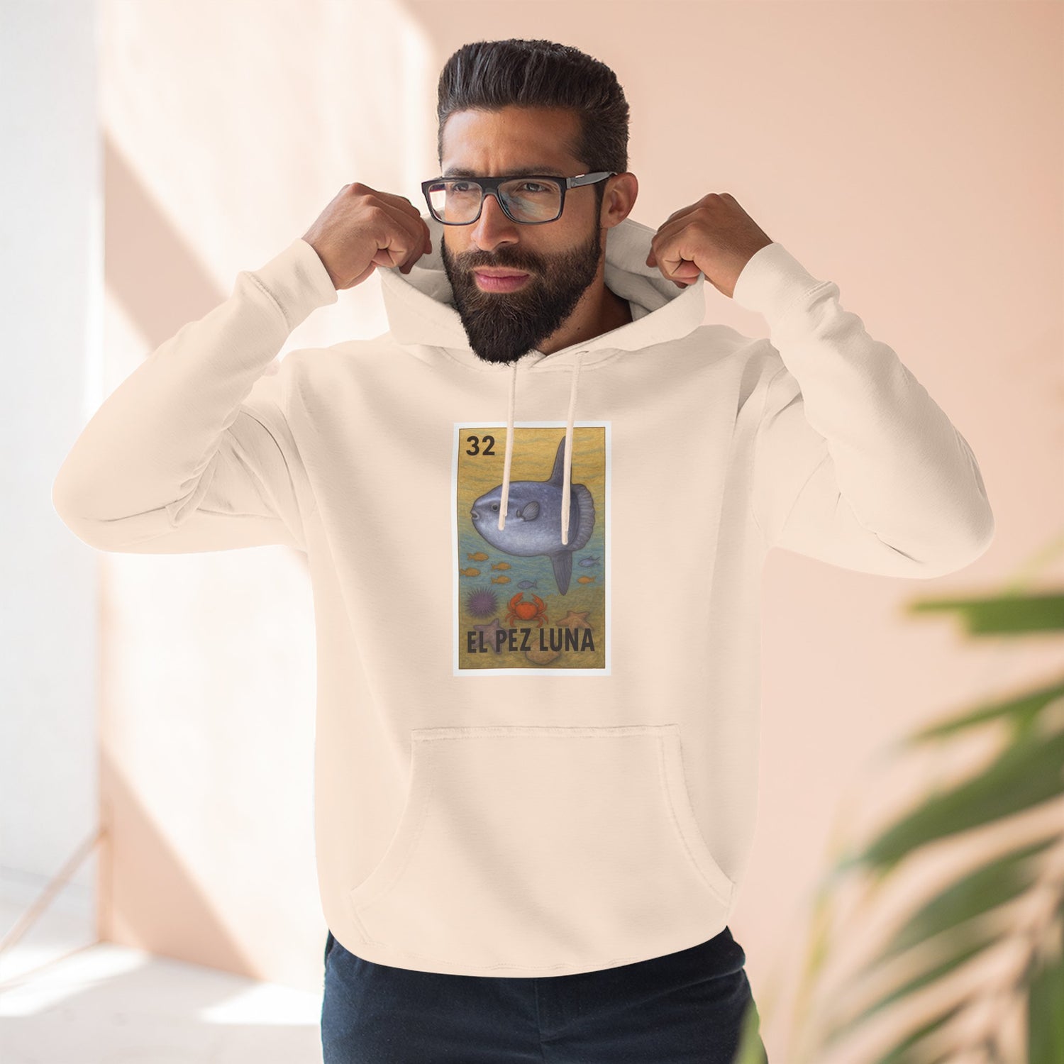Sunfish Lotería Fleece Hoodie
