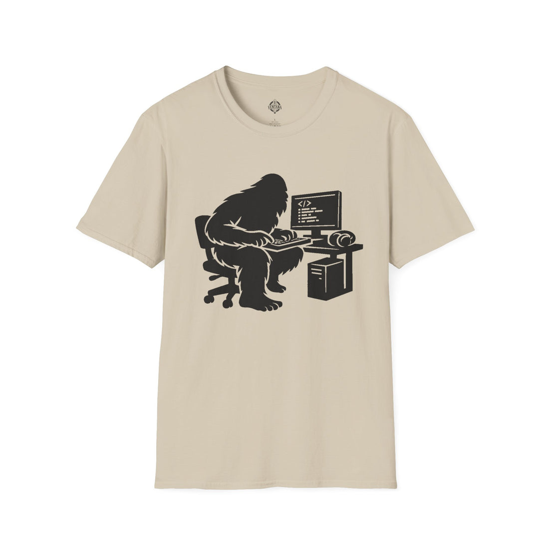 Ventana Codesquatch Unisex - U.S. Cotton T-Shirt
