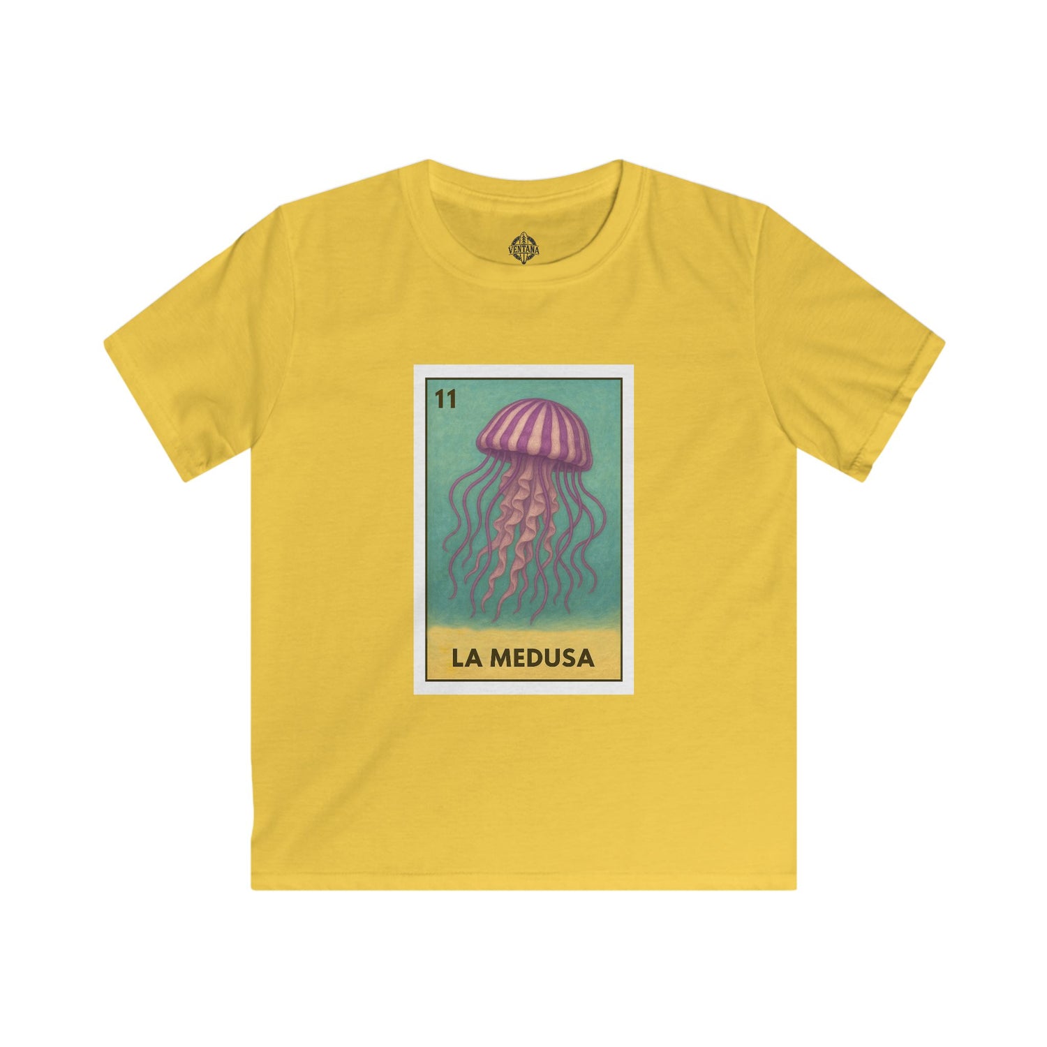 Sea Jelly Lotería kids soft style t-shirt image 7