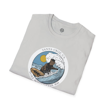 Surf with Otter 841 T-Shirt