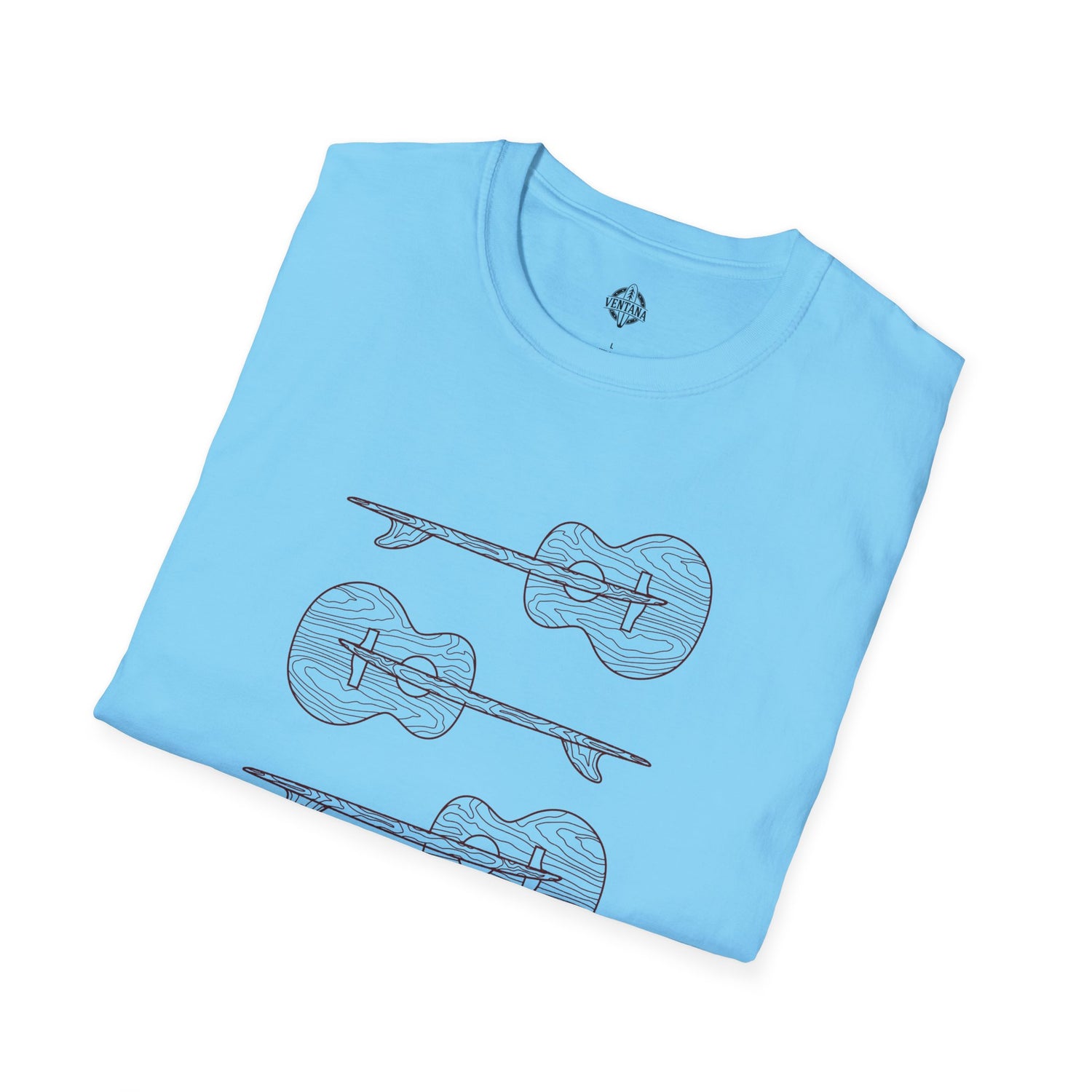 Santa Cruz Guitar Collab Soft Style U.S. Cotton T-Shirt