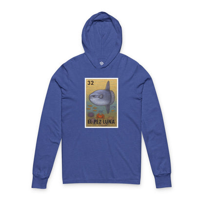 Sunfish Lotería cotton hooded long sleeve t-shirt image 6