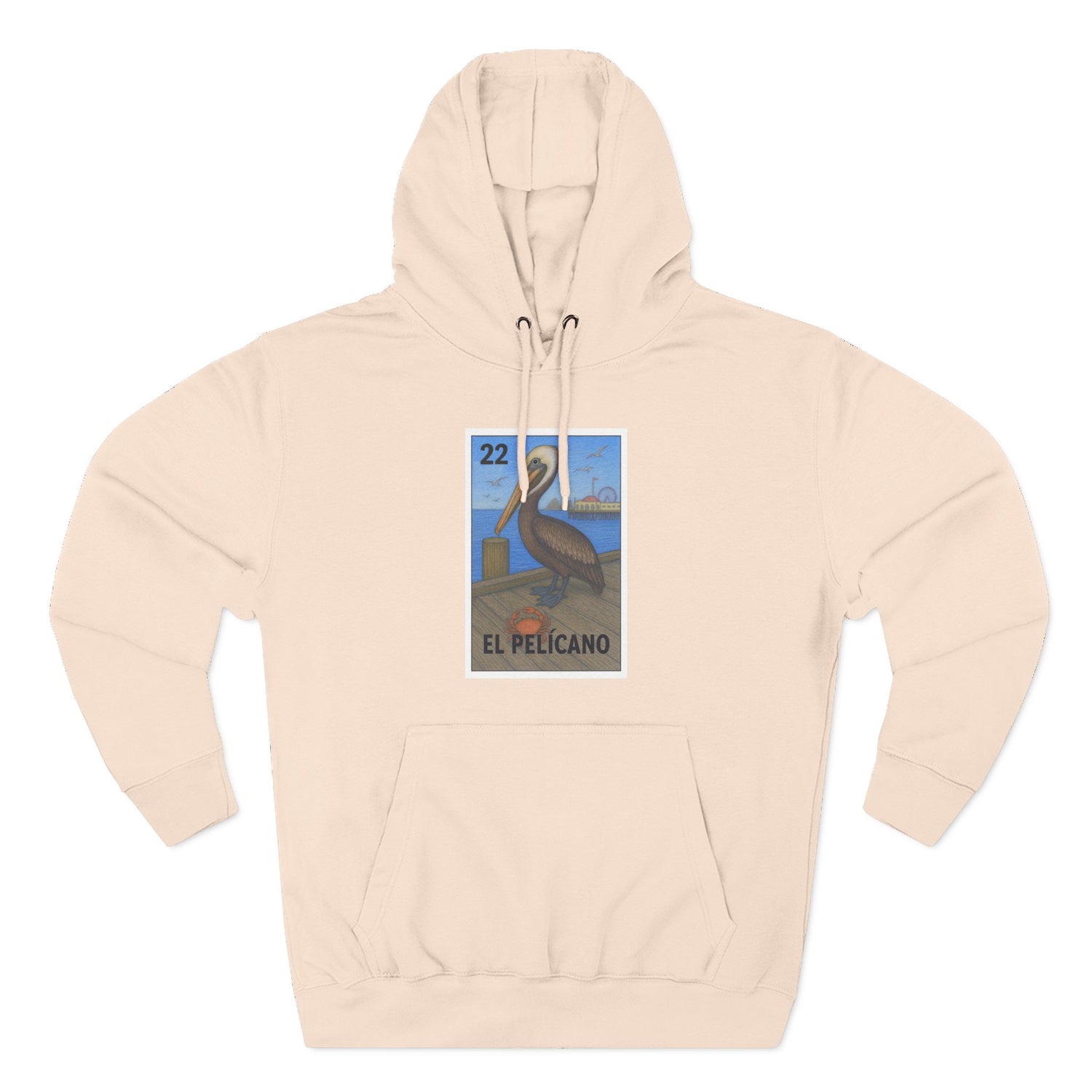 Pelican Loteria fleece hoodie product image 8