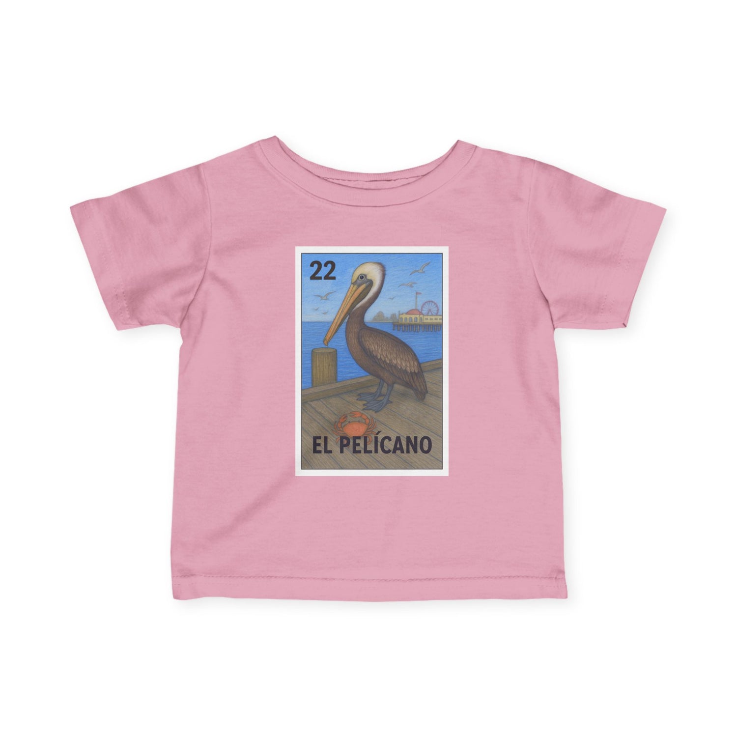 Pelican Loteria infant cotton t-shirt product image 2