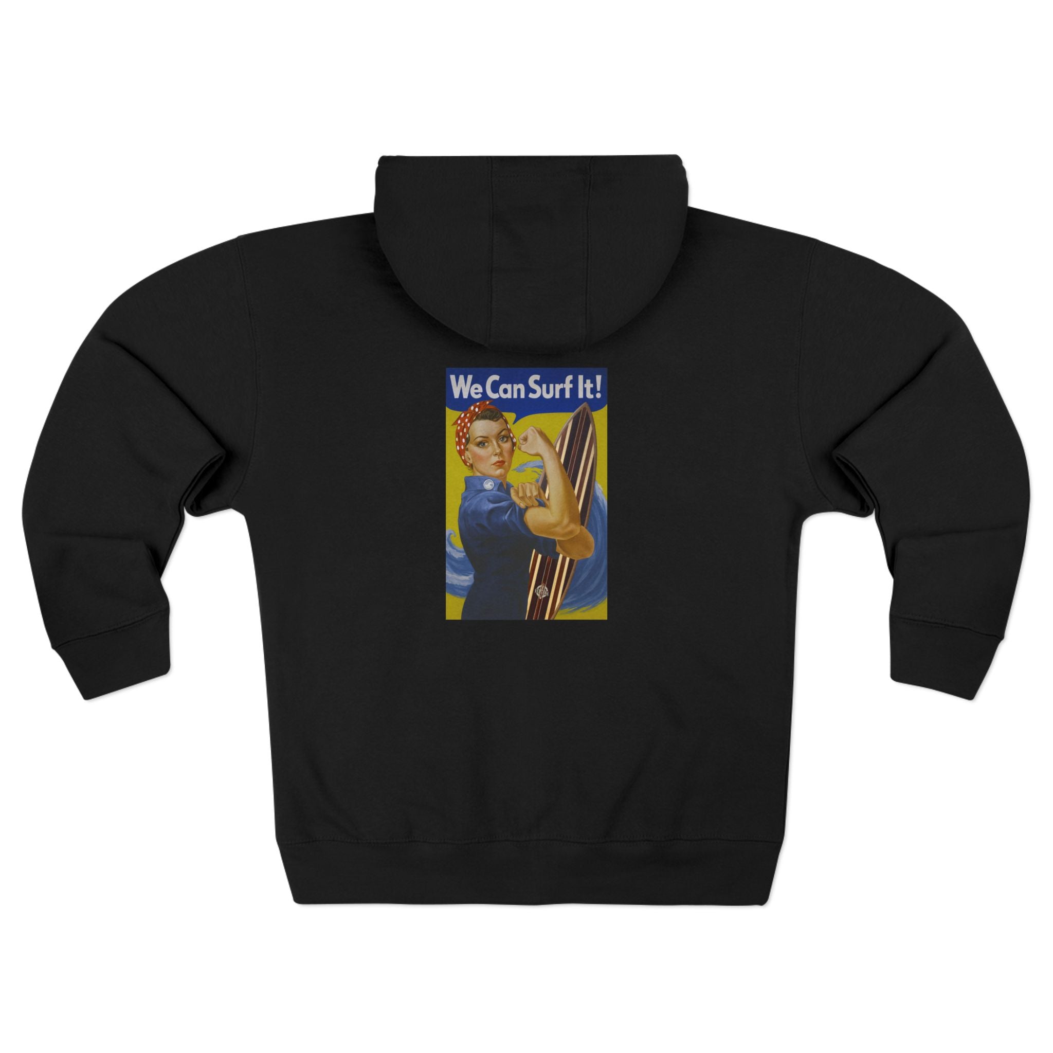 Rosie the Surfer zip fleece hoodie image 17