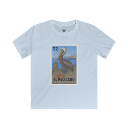 Pelican Lotería kids soft style t-shirt image 2