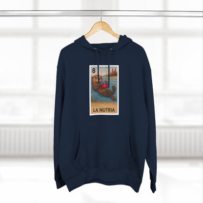 Sea Otter Lotería Fleece Hoodie