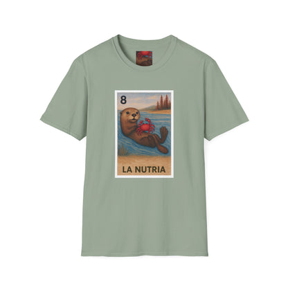 Sea Otter Lotería cotton t-shirt image 8