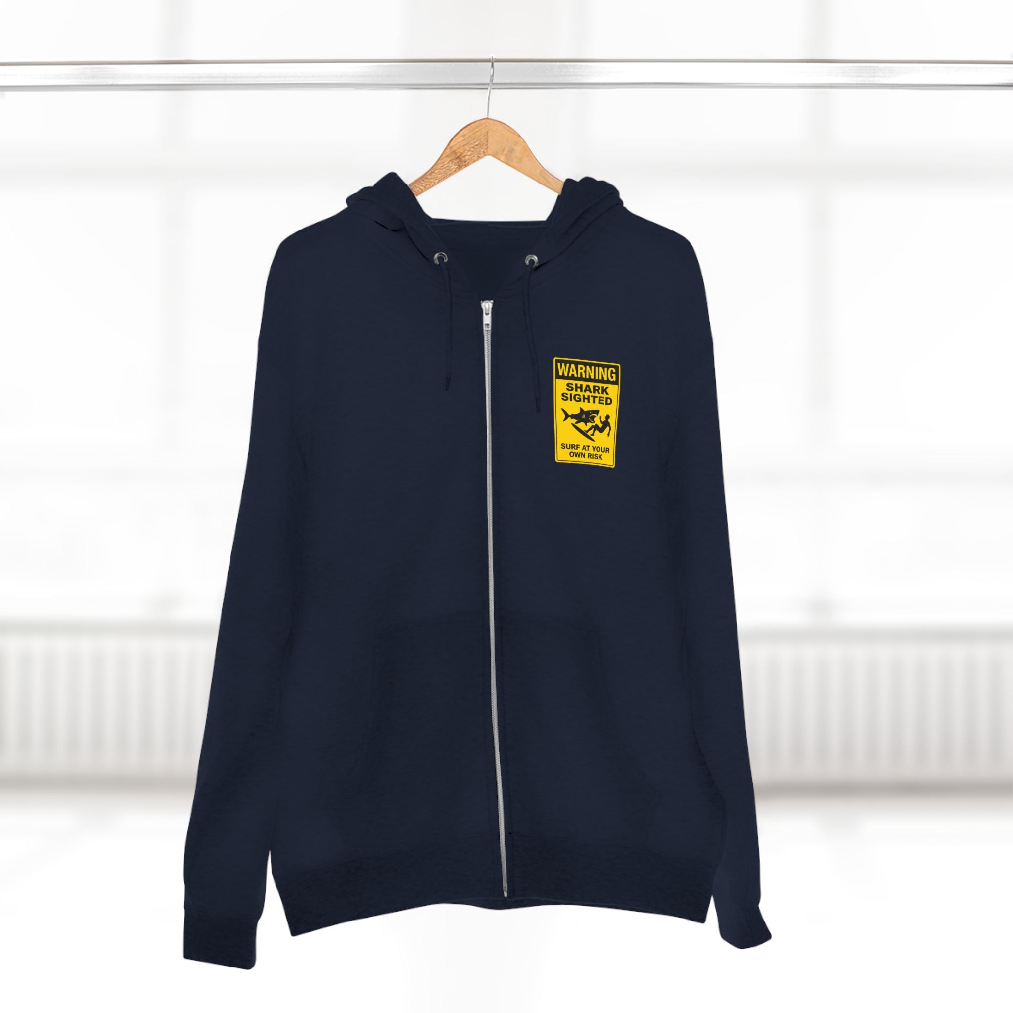 Shark Sighted Zip Hoodie
