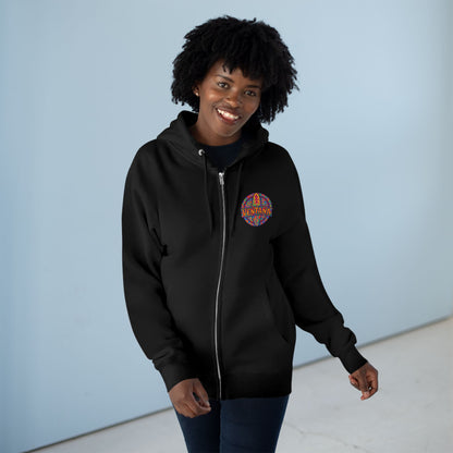 Ventana Psychedelic Treefish Logo Zip Hoodie