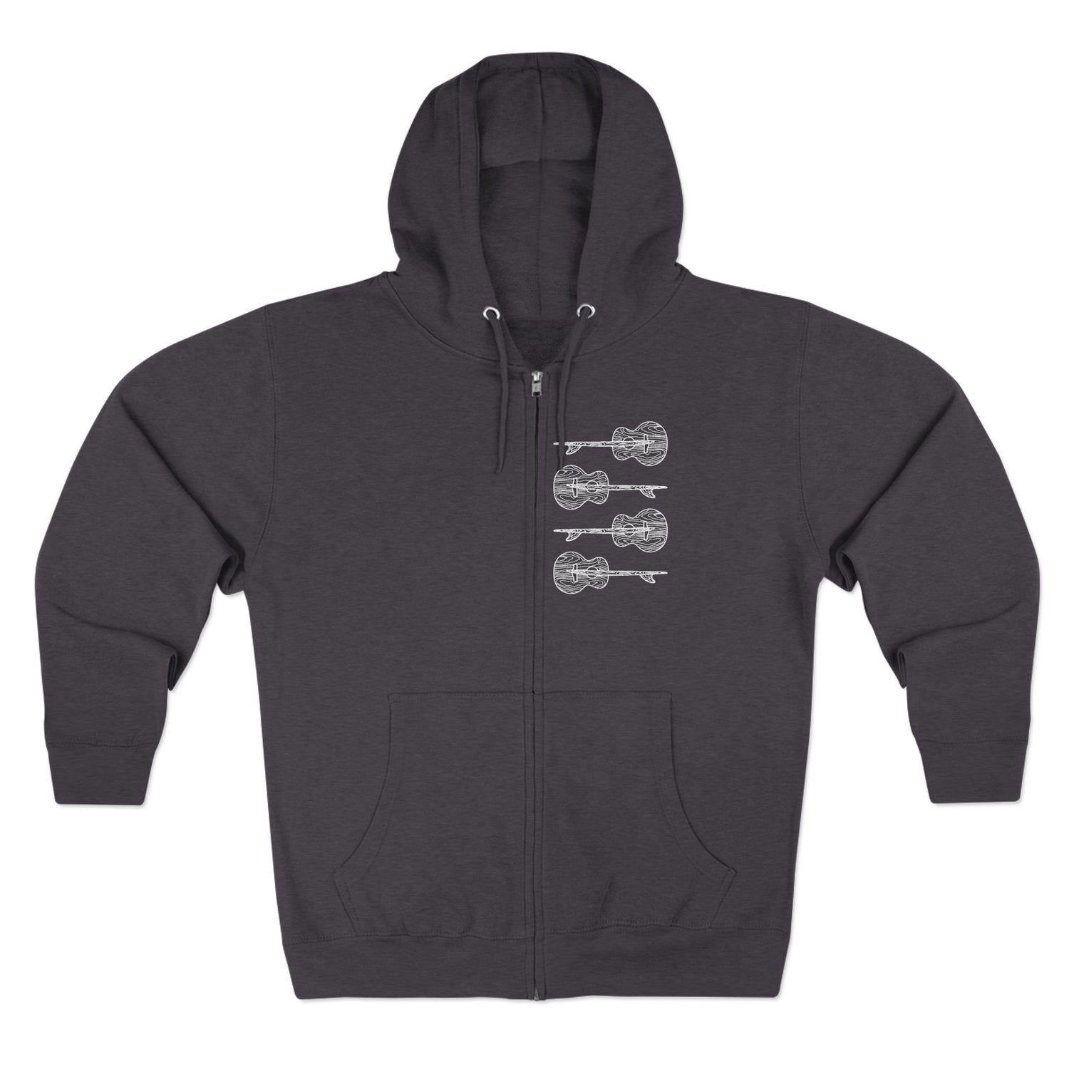 Ventana Santa Cruz Guitar Collab zip fleece hoodie image 4