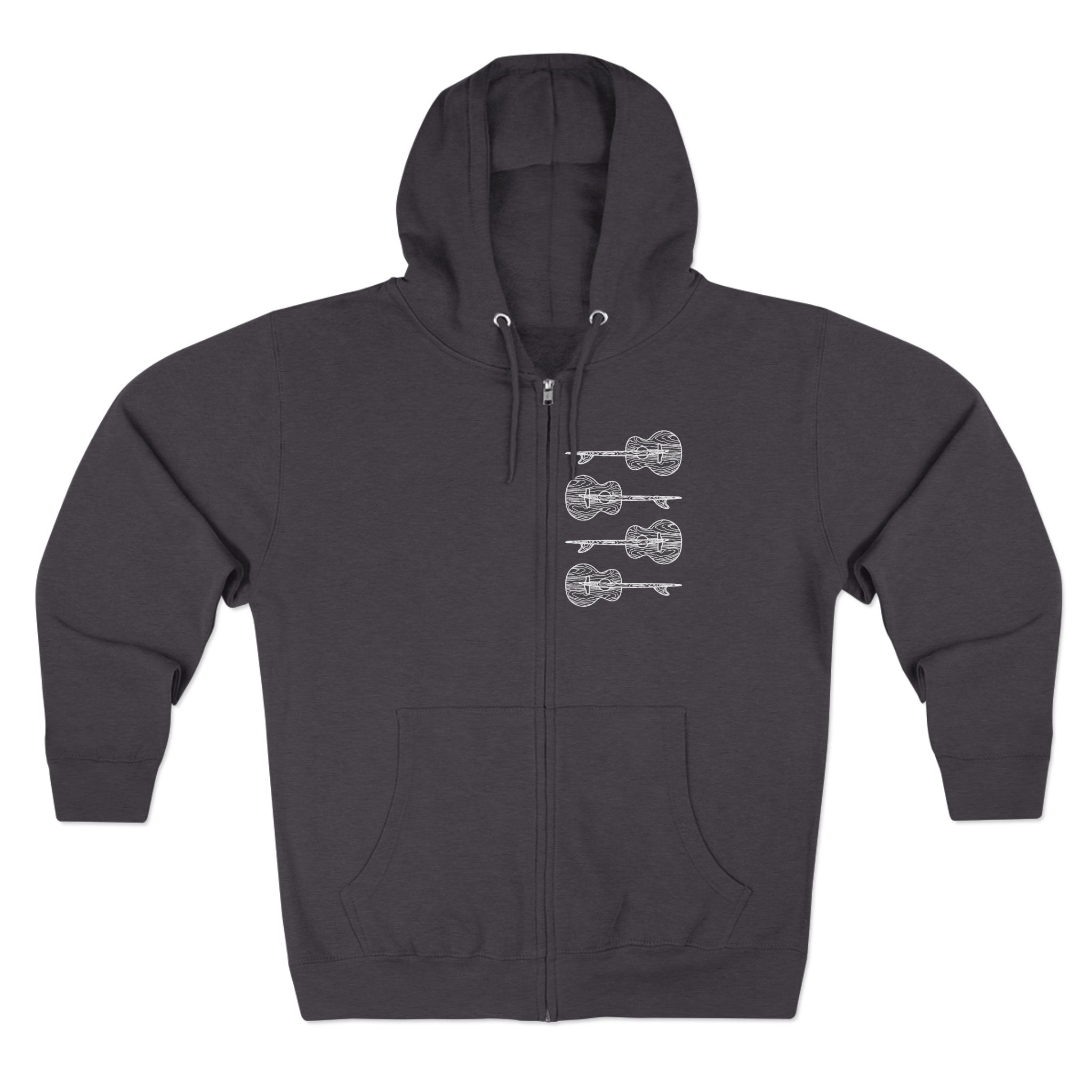 Ventana Santa Cruz Guitar Collab zip fleece hoodie image 4