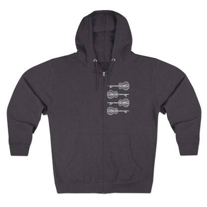 Ventana Santa Cruz Guitar Collab zip fleece hoodie image 4