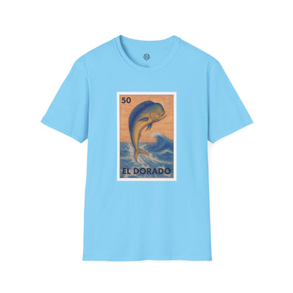 Dorado Lotería Unisex - Soft Style U.S. Cotton T-Shirt (El Dorado)