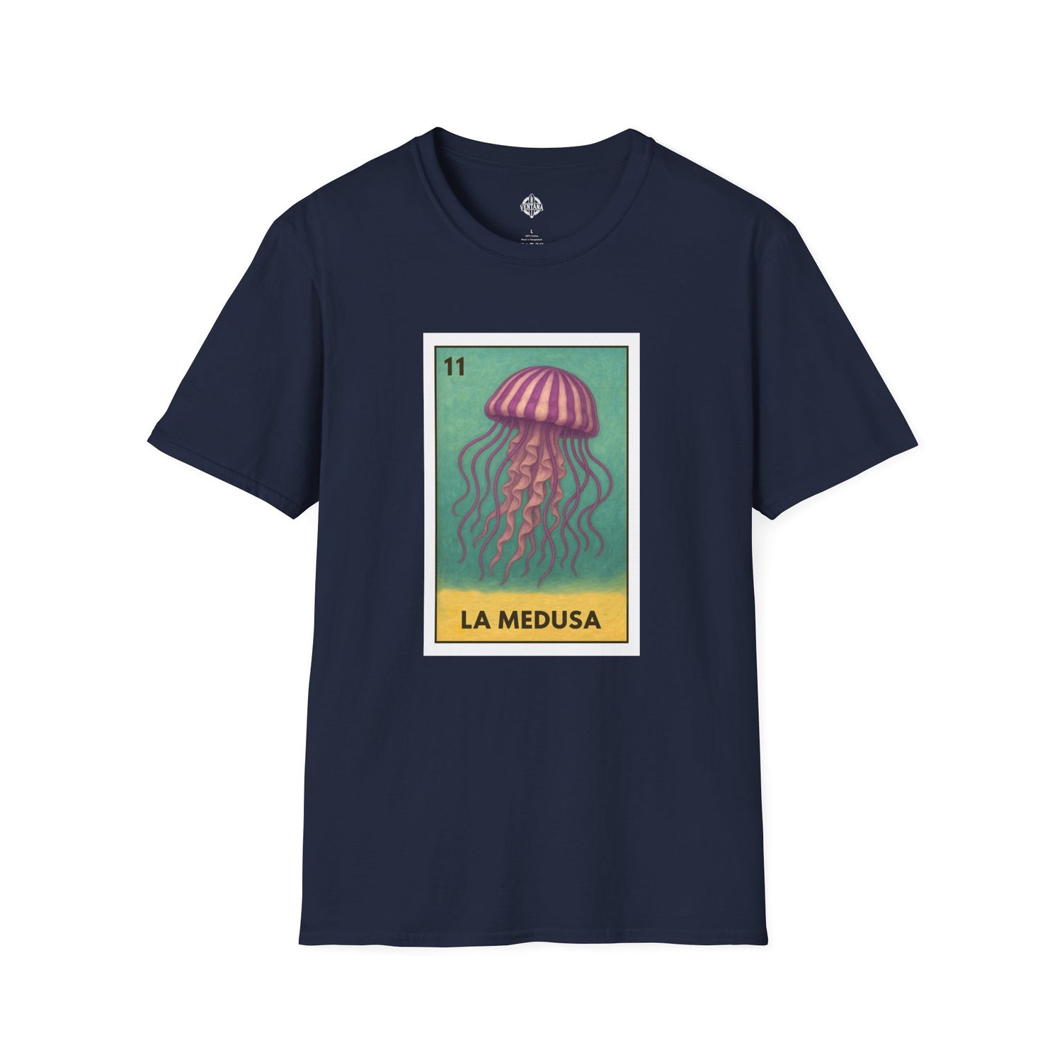 Sea Jelly Lotería cotton t-shirt image 1