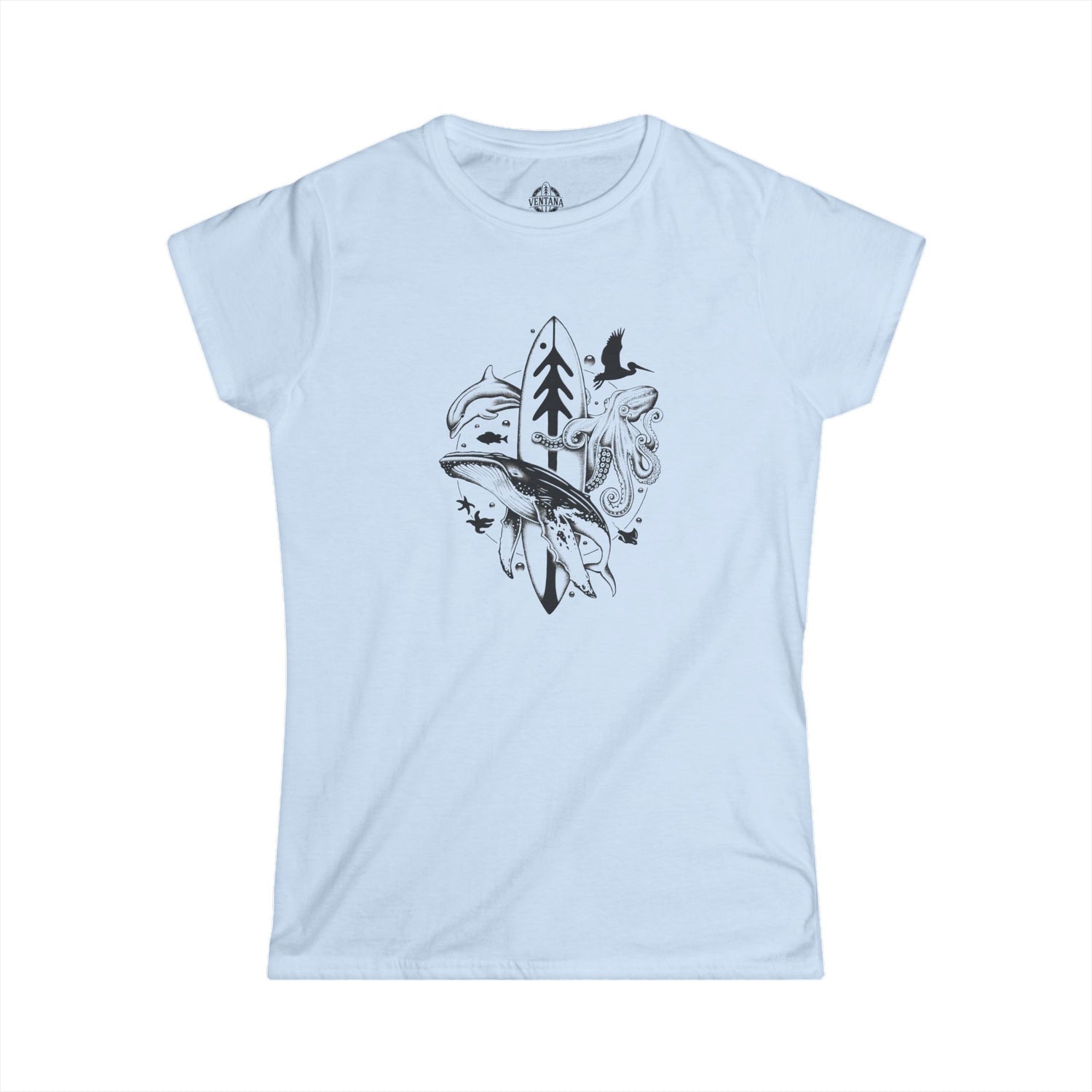 Ventana Monterey Bay by Thiago Bianchini cotton t-shirt image 1