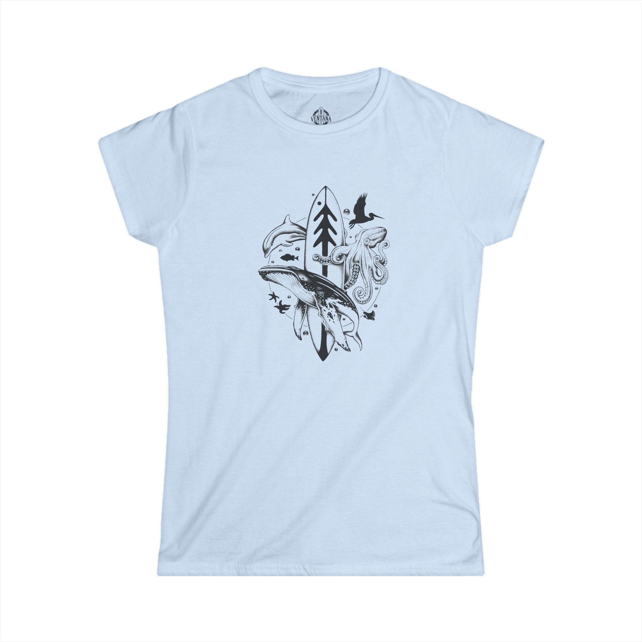 Ventana Monterey Bay by Thiago Bianchini cotton t-shirt image 1