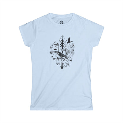 Ventana Monterey Bay by Thiago Bianchini cotton t-shirt image 1