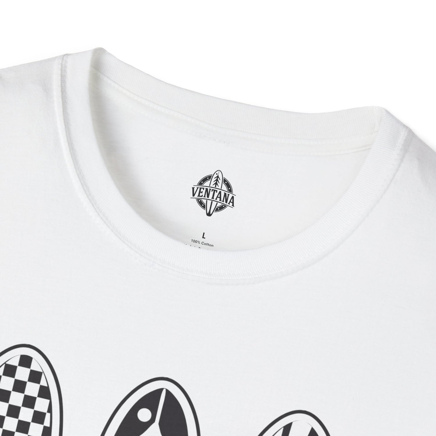 Ventana Three Board Unisex - Soft Style U.S. Cotton T-Shirt