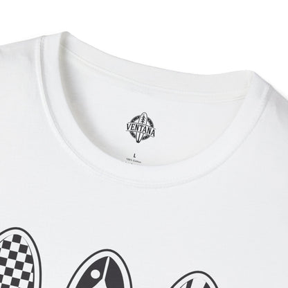 Ventana Three Board Unisex - Soft Style U.S. Cotton T-Shirt