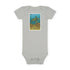 Turtle Lotería baby cotton onesie image 4
