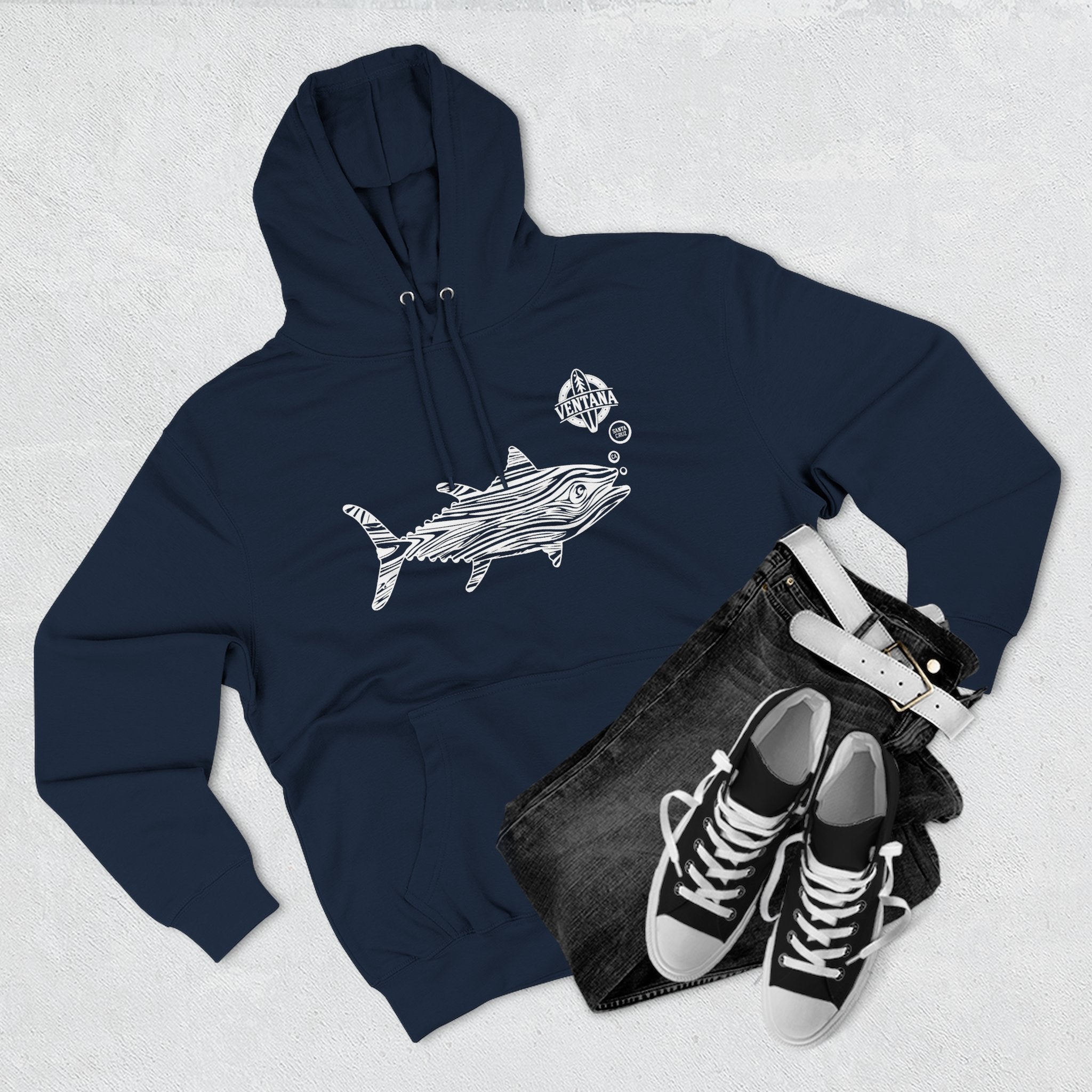 Ventana Wooden Tuna Fleece Hoodie