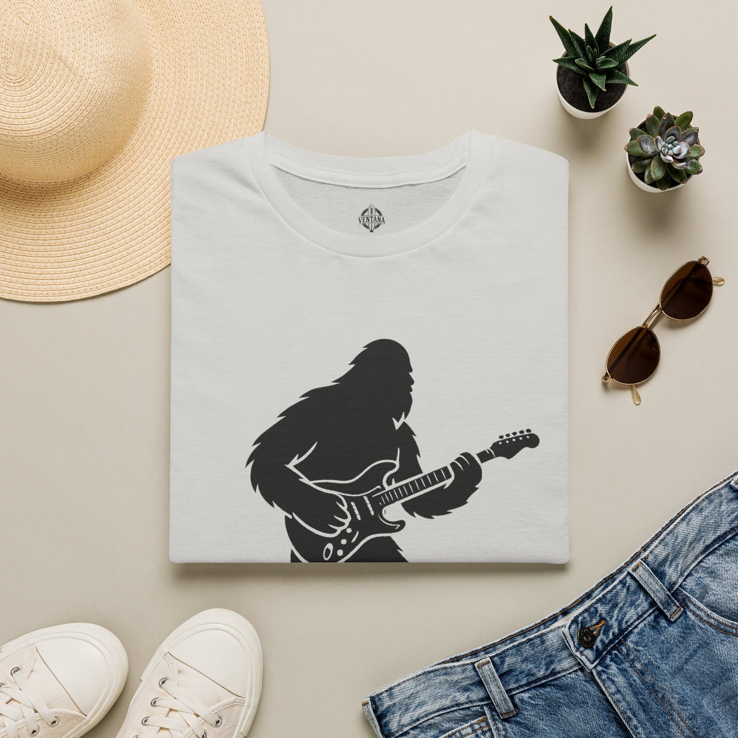 Ventana Jamsquatch Unisex - U.S. Cotton T-Shirt