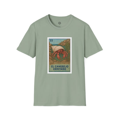 Hermit Crab Lotería cotton t-shirt image 9