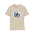 Surf with Otter 841 by Thiago Bianchini cotton t-shirt image 2