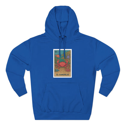 Crab Lotería fleece hoodie image 7