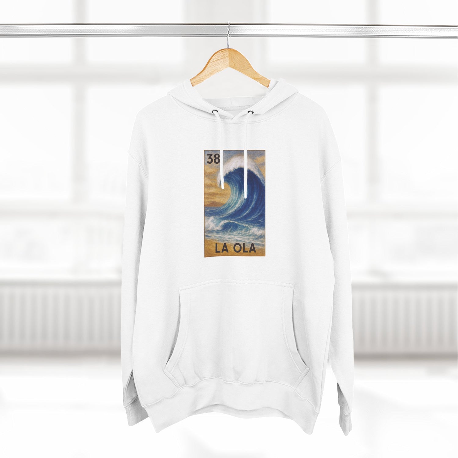 Wave Lotería fleece hoodie image 13