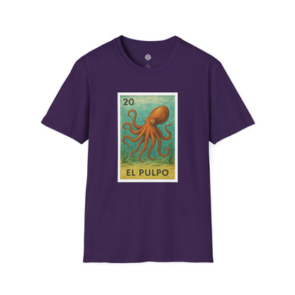 Octopus Lotería cotton t-shirt image 14