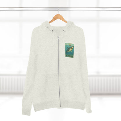 Shark Lotería Zip Hoodie
